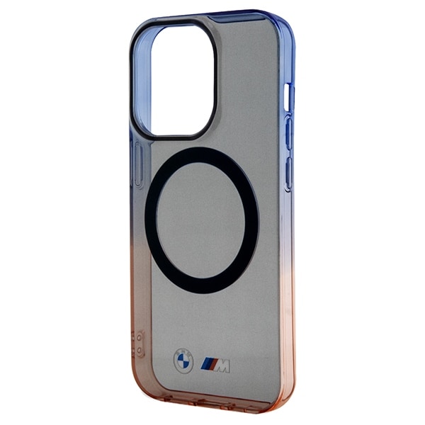 BMW Gradient Bumper MagSafe-etui for iPhone 15 Pro Max - grå