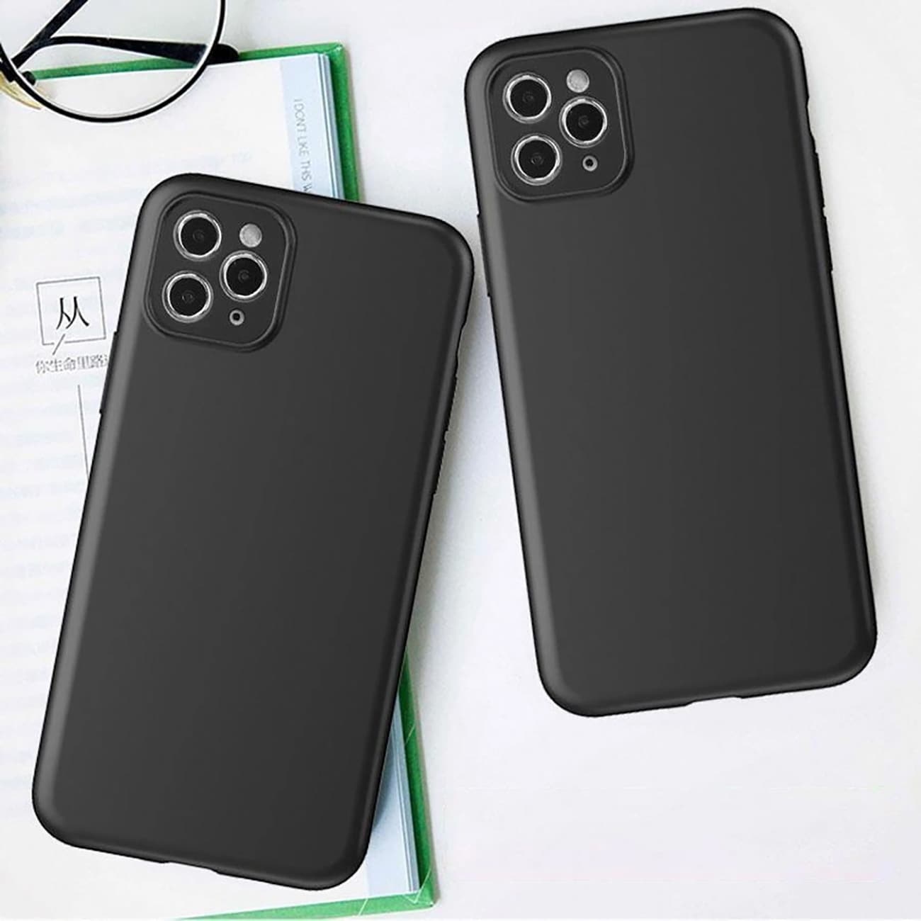 Mykt etui for Nothing Phone 2 - svart