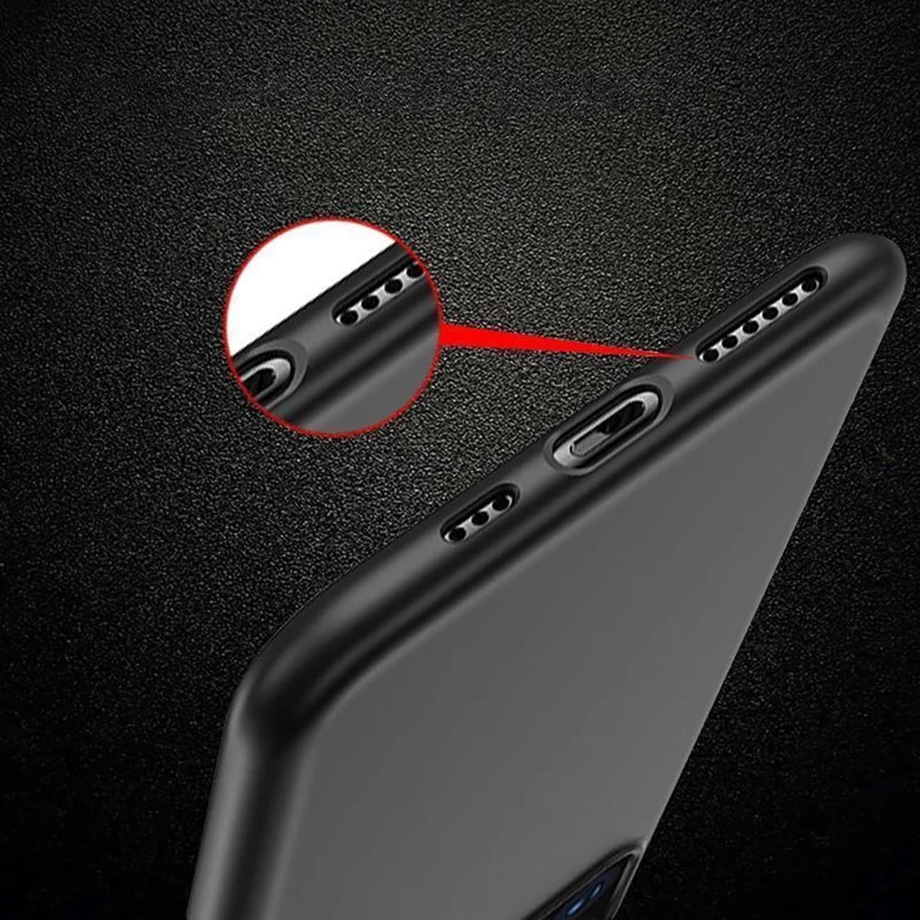 Mykt etui for Nothing Phone 2 - svart