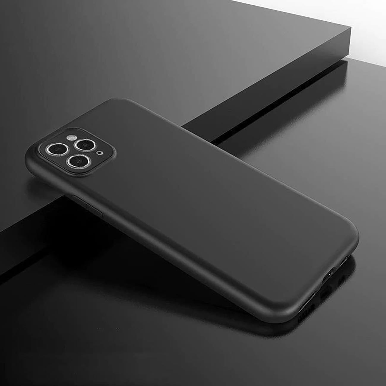 Mykt etui for Nothing Phone 2 - svart