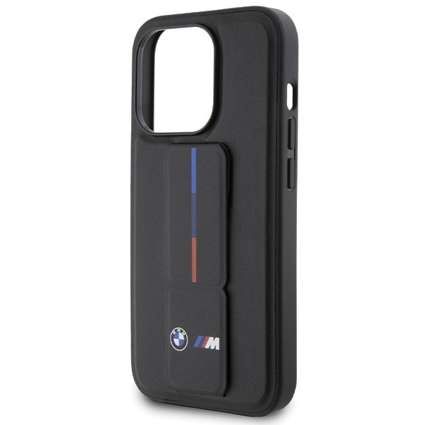BMW Grip Hot Stamp-etui for iPhone 15 Pro - svart
