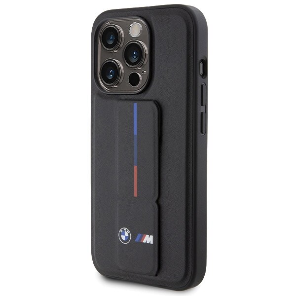 BMW Grip Hot Stamp-etui for iPhone 15 Pro Max - svart