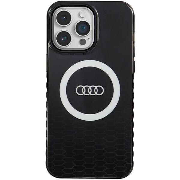 Audi IML Big Logo MagSafe-etui for iPhone 14 Pro Max - svart