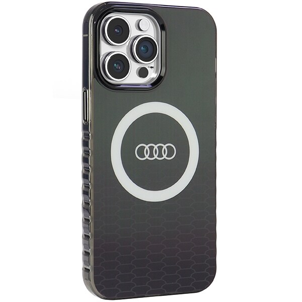 Audi IML Big Logo MagSafe-etui for iPhone 14 Pro Max - svart