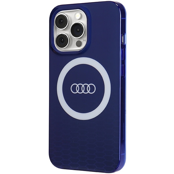 Audi IML Big Logo MagSafe-etui for iPhone 13 Pro / 13 - blå
