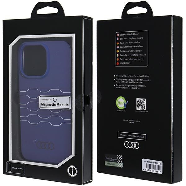 Audi IML MagSafe-etui for iPhone 13 Pro / 13 - blå