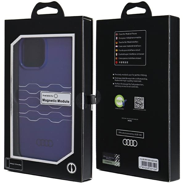 Audi IML MagSafe-etui for iPhone 13 Pro Max - blå