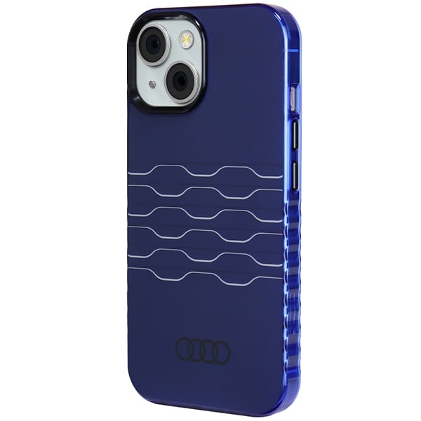 Audi IML MagSafe-etui for iPhone 15 / 14 / 13 - blå