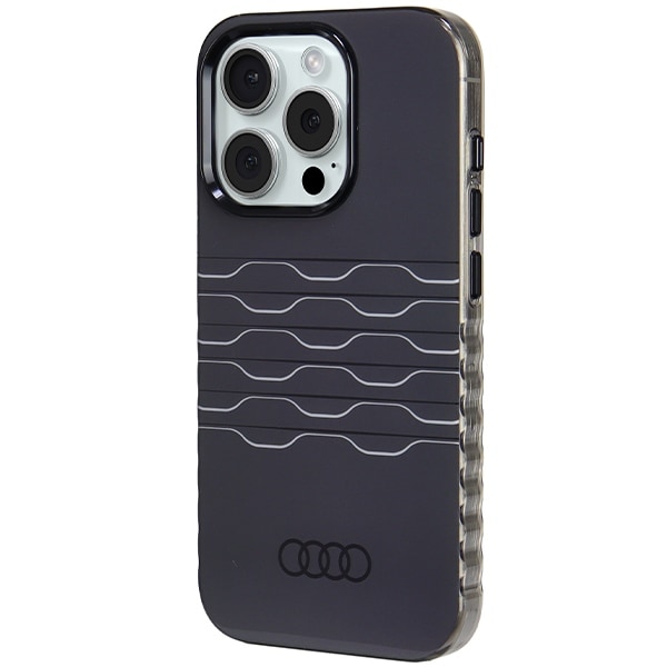 Audi IML MagSafe-etui for iPhone 15 Pro - svart