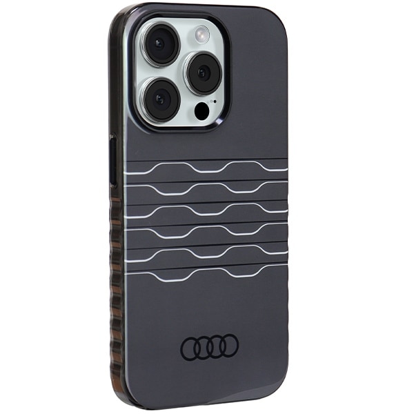 Audi IML MagSafe-etui for iPhone 15 Pro - svart