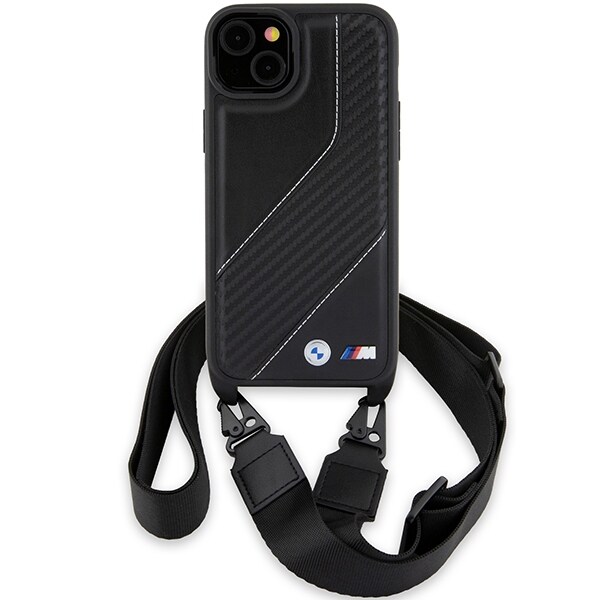 $ 0000074n M Edition Carbon Stripe & Strap-etui for $ 0000010n 15 / 14 / 13 - svart