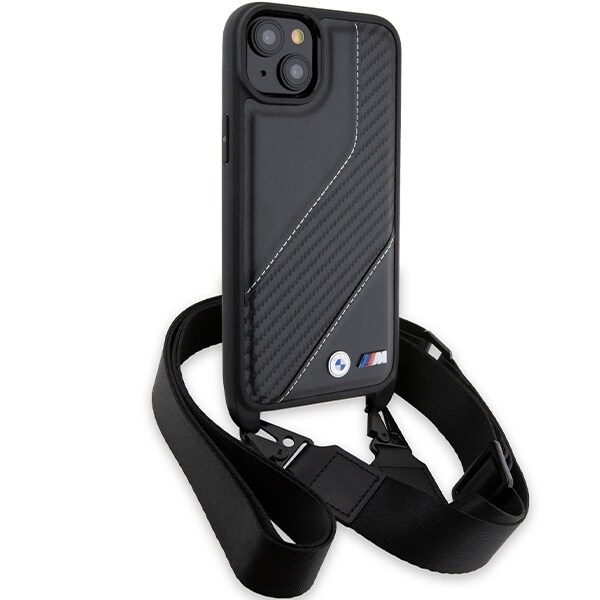 $ 0000074n M Edition Carbon Stripe & Strap-etui for $ 0000010n 15 / 14 / 13 - svart