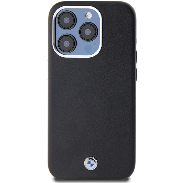 BMW Signature Wrapped Metal MagSafe-etui for iPhone 14 Pro - svart