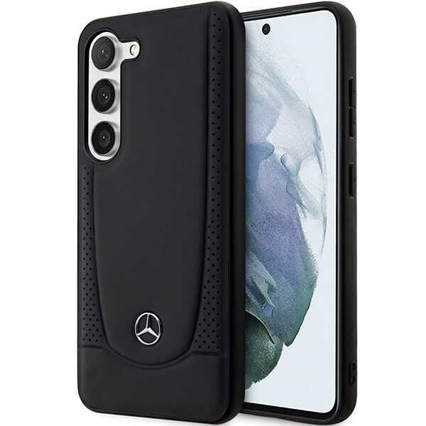 Mercedes Lær Urban-etui for Samsung Galaxy S23 FE - svart
