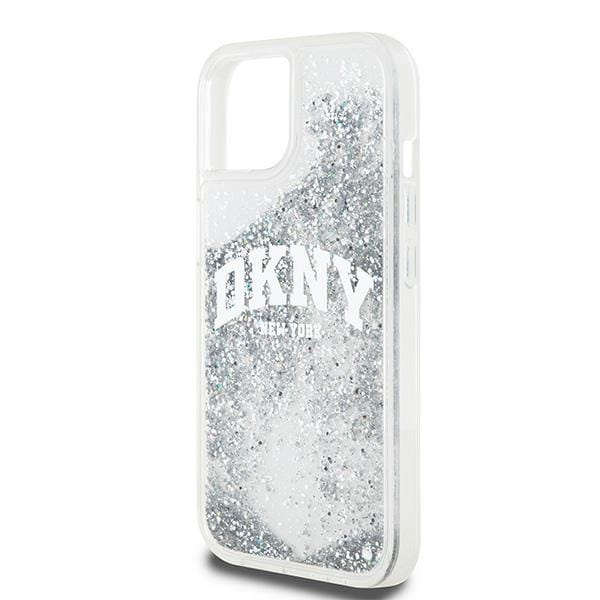 DKNY Liquid Glitter Big Logo-etui for $ 0000010n 15 / 14 / 13 - hvit