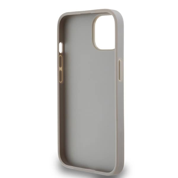 DKNY lærveske med monostripe og metalllogo for $ 0000010n 15 / 14 / 13 - beige
