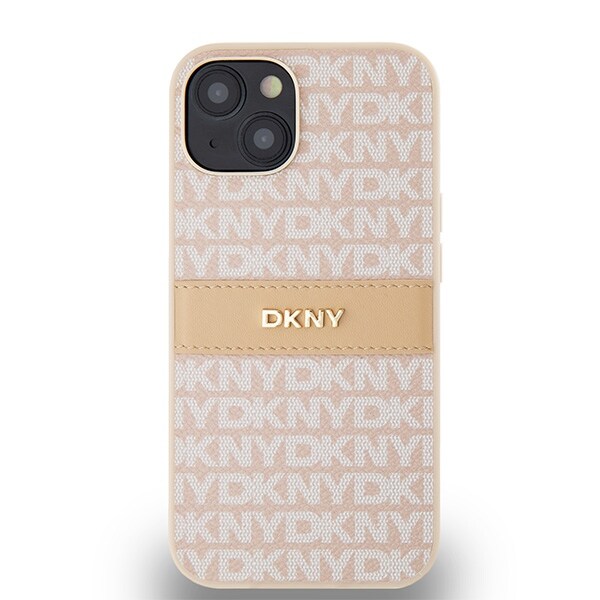 DKNY skinnveske med mono stripe og metalllogo for $ 0000010n 15 / 14 / 13 - rosa