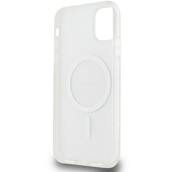 DKNY IML Mono & Stripe MagSafe-etui for iPhone 11 / Xr - rosa
