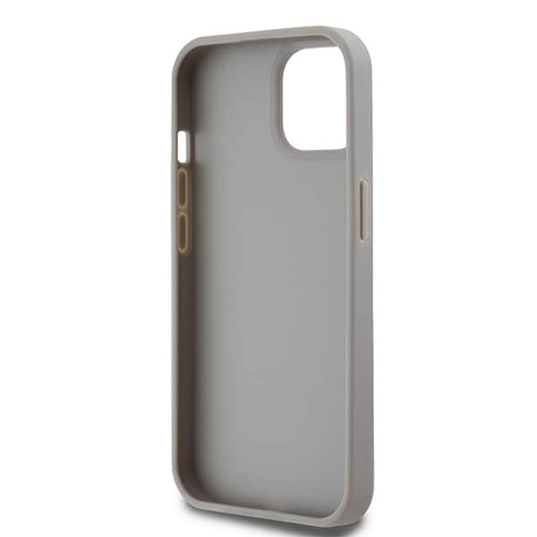 DKNY læretui med monostripe og metalllogo for $ 0000010n 15 Plus / 14 Plus - beige