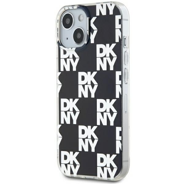 DKNY IML rutete monomønstret veske for $ 0000010n 15 / 14 / 13 - svart