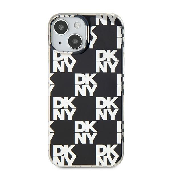 DKNY IML rutete monomønstret veske for $ 0000010n 15 / 14 / 13 - svart