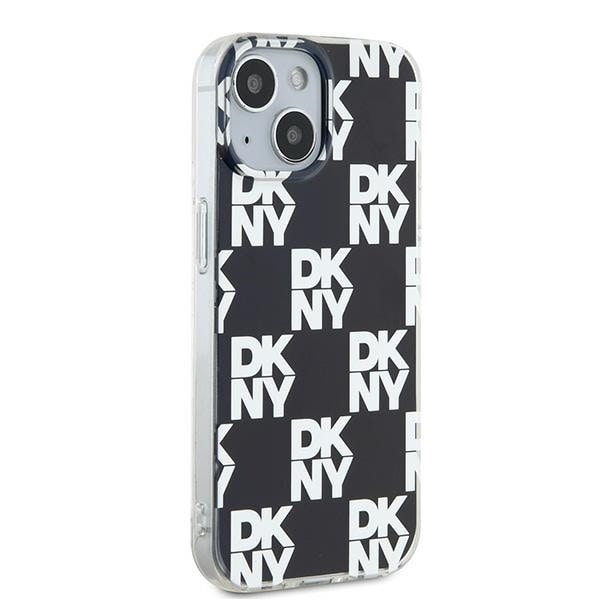 DKNY IML rutete monomønstret veske for $ 0000010n 15 / 14 / 13 - svart