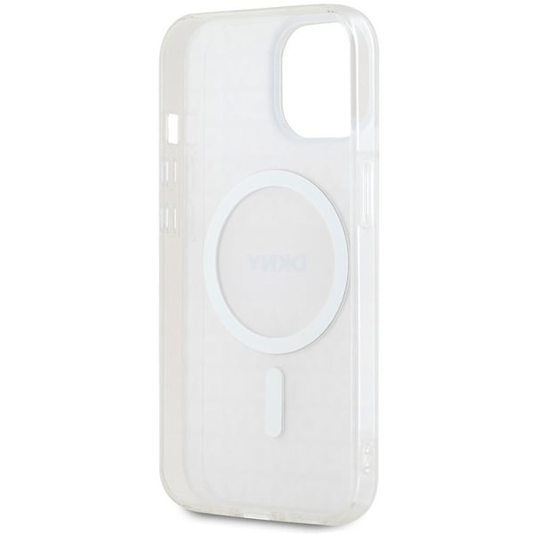DKNY IML Mono & Stripe MagSafe-etui for iPhone 15 / 14 / 13 - rosa