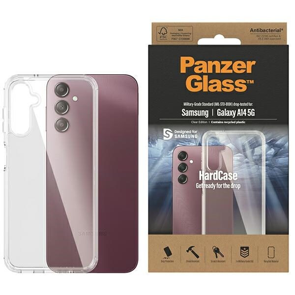 PanzerGlass ClearCase-etui for Samsung Galaxy A14 5G - gjennomsiktig