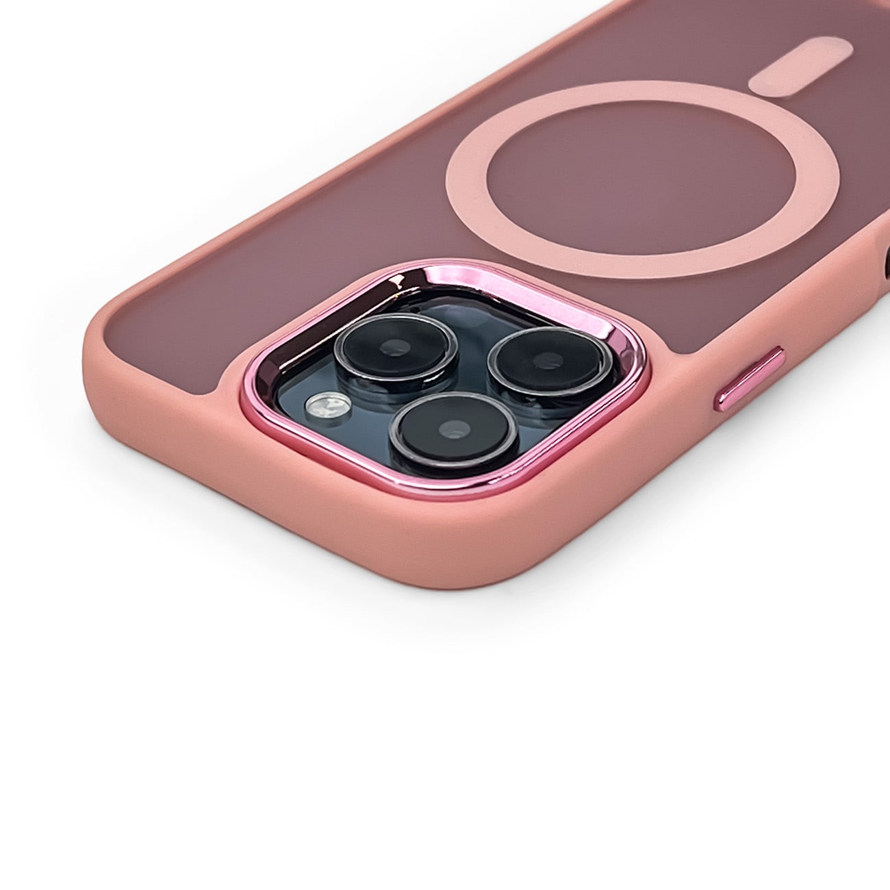 Magnetic Collection MagSafe iPhone 16 Plus-etui - rosa
