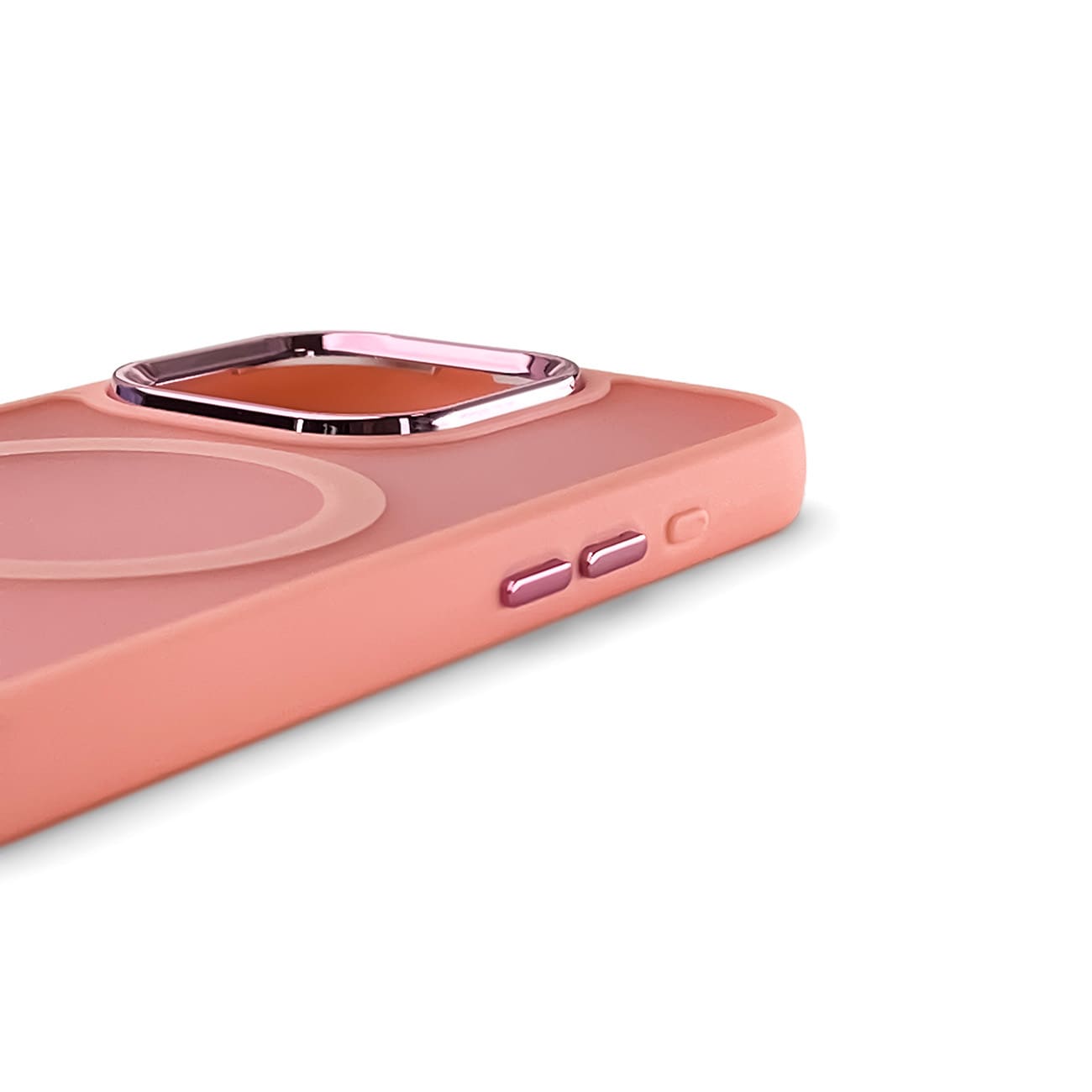 Magnetic Collection MagSafe iPhone 16 Pro-etui - rosa