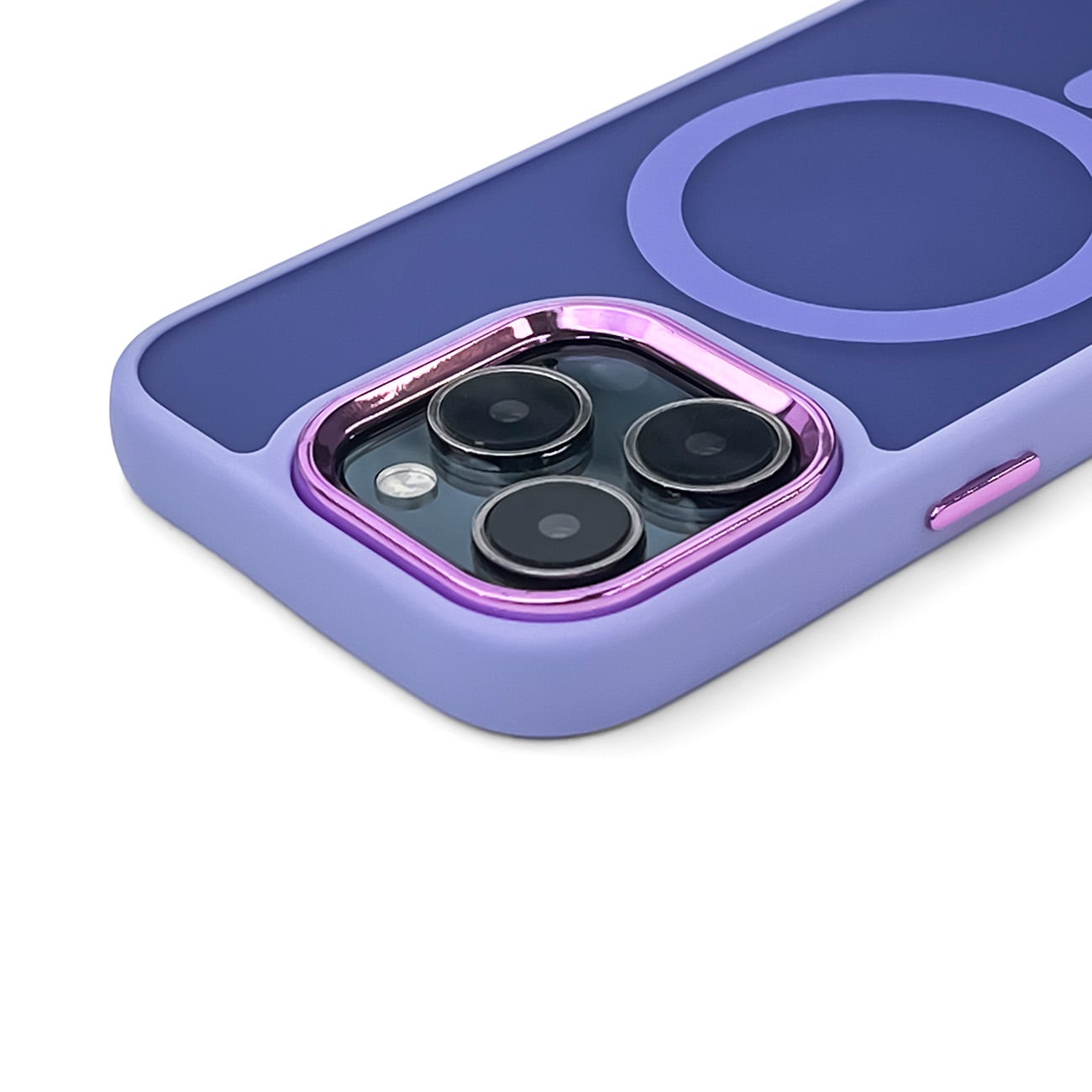 Magnetic Collection MagSafe iPhone 16 Pro Max-etui - lilla