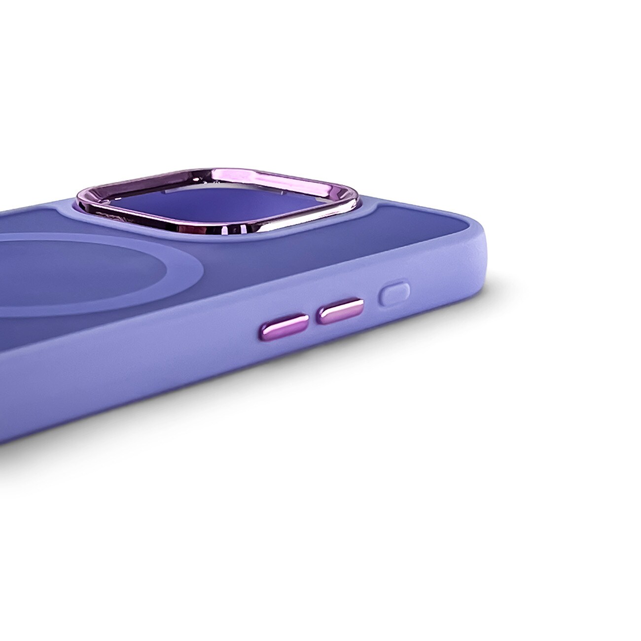 Magnetic Collection MagSafe iPhone 16 Pro Max-etui - lilla