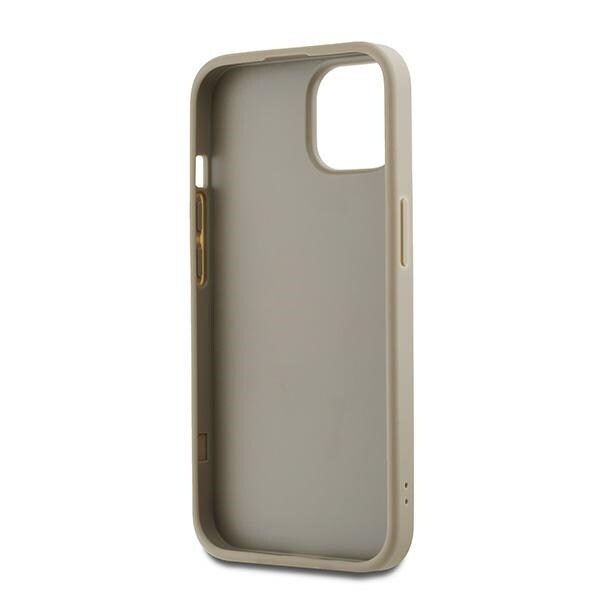 DKNY håndleddsstropp Stock Logo etui for iPhone 15 / 14 / 13 - beige