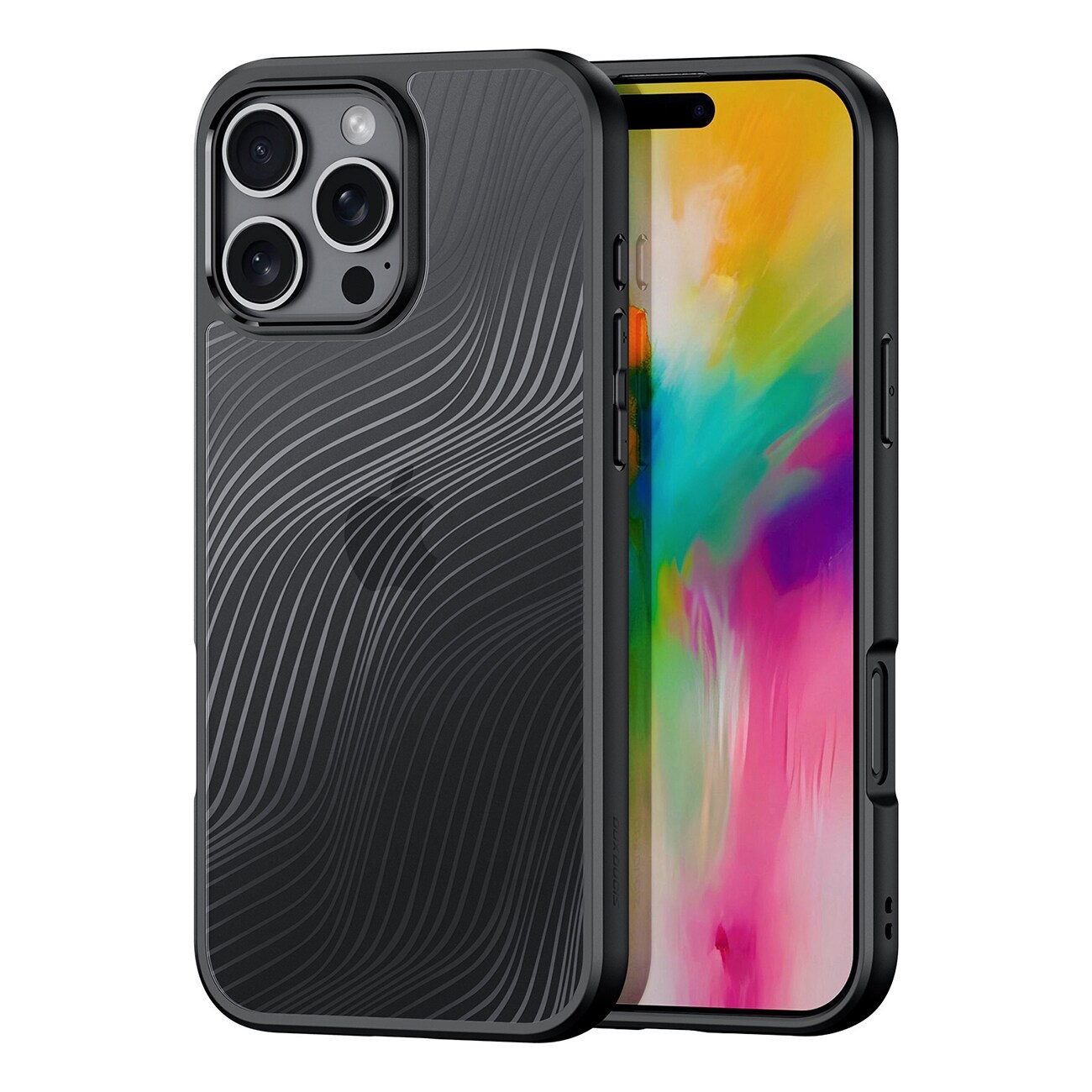 Dux Ducis Aimo-etui for iPhone 16 Pro Max - Svart