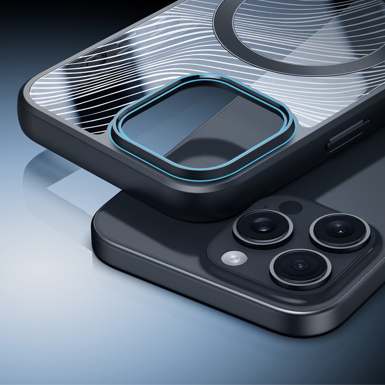Dux Ducis Aimo Mag-etui med MagSafe for iPhone 16 Pro Max - svart