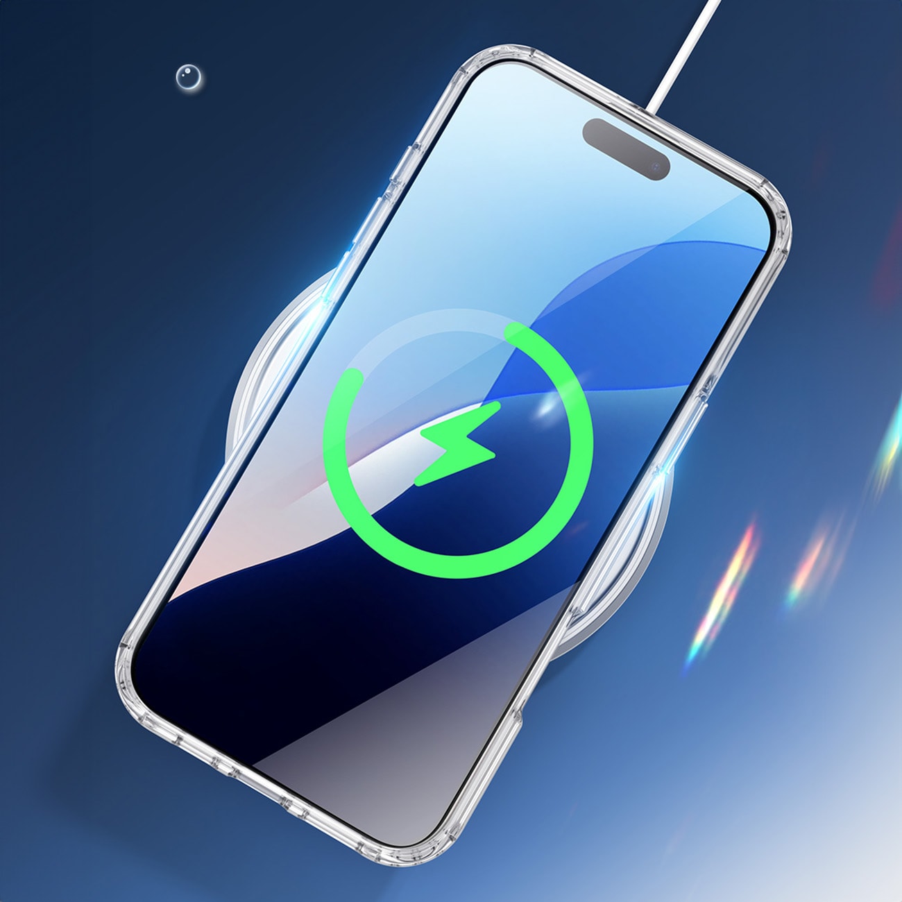 Dux Ducis Clin Mag-etui med MagSafe for iPhone 16 Pro Max - gjennomsiktig