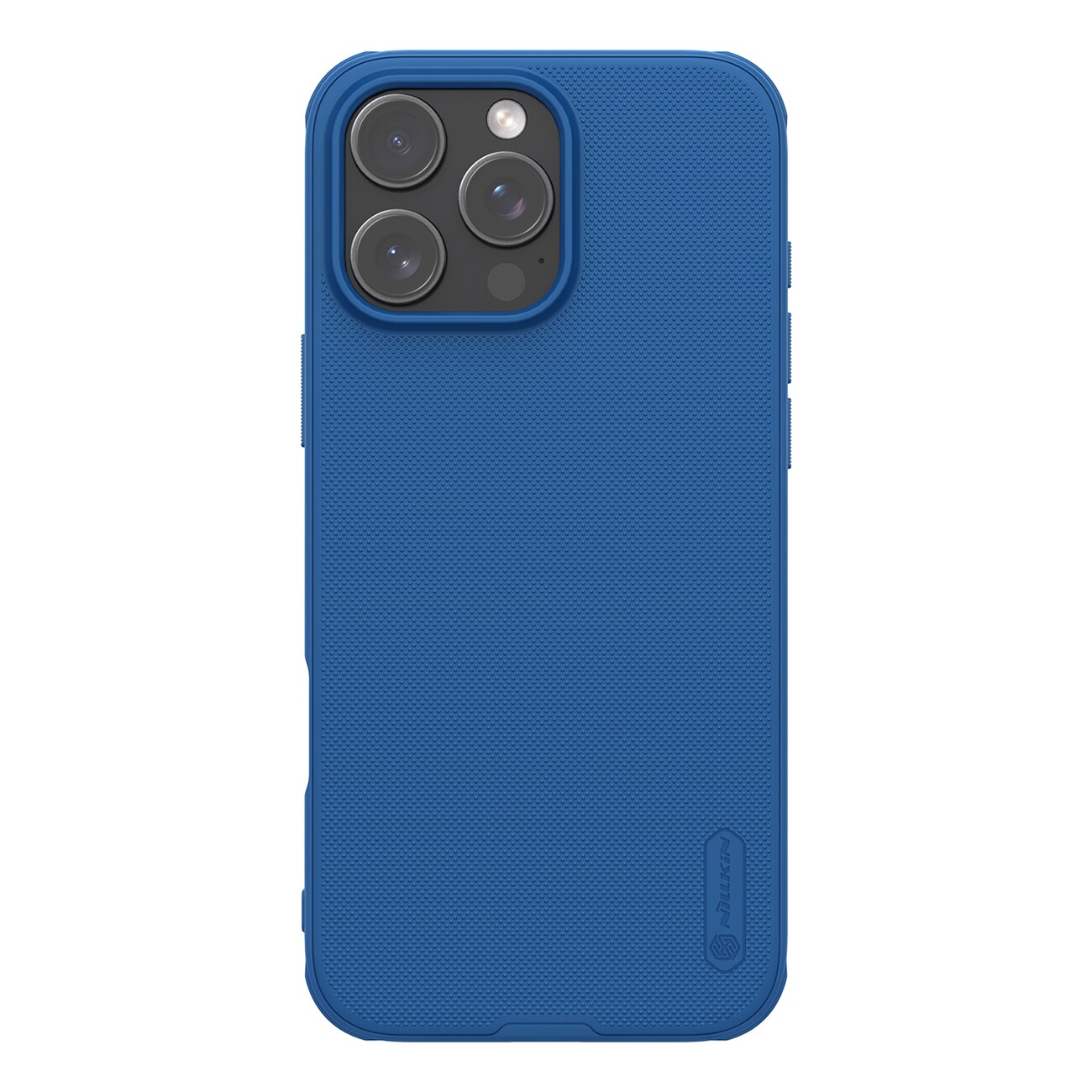 Nillkin Super Frosted Shield Pro-etui for iPhone 16 Pro - blå