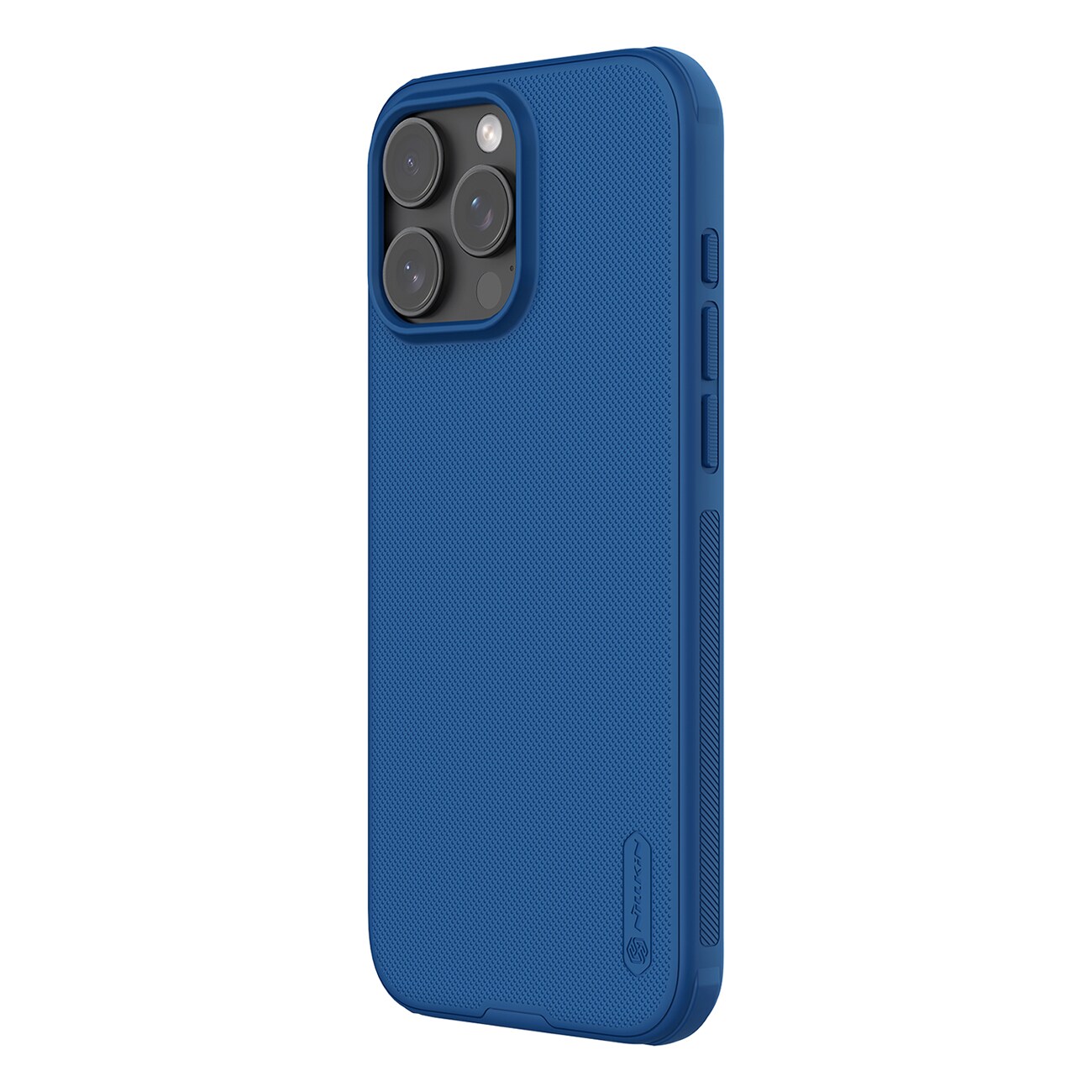 Nillkin Super Frosted Shield Pro-etui for iPhone 16 Pro - blå