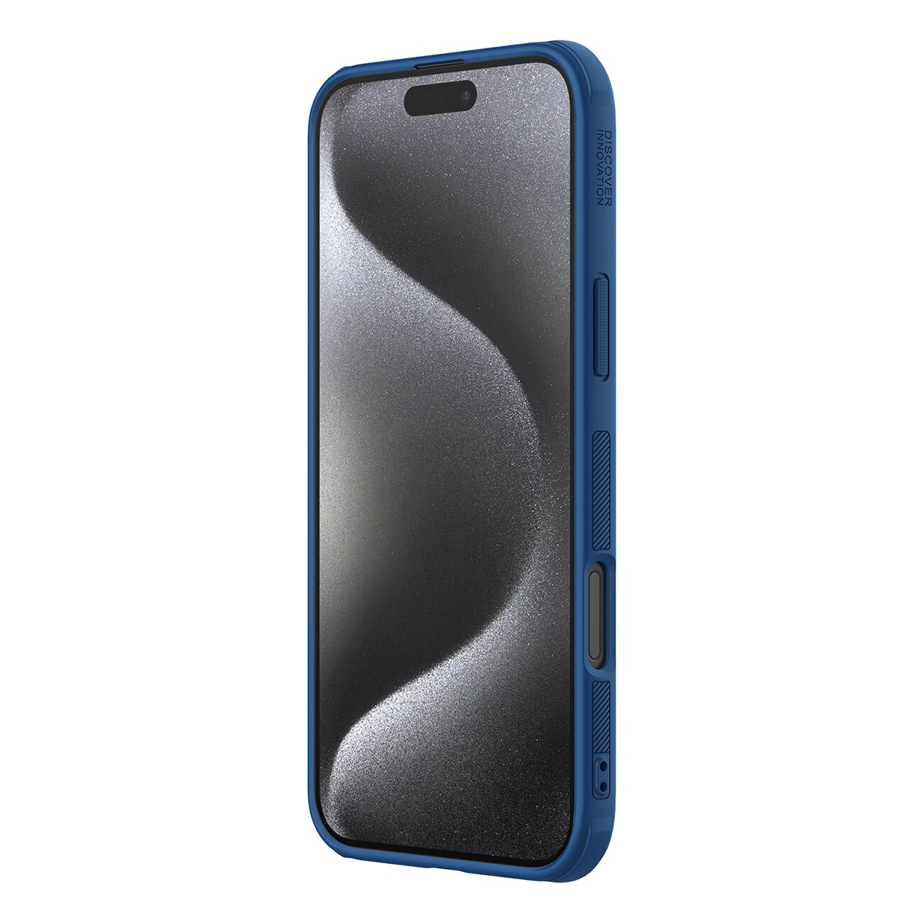 Nillkin Super Frosted Shield Pro-etui for iPhone 16 Pro - blå