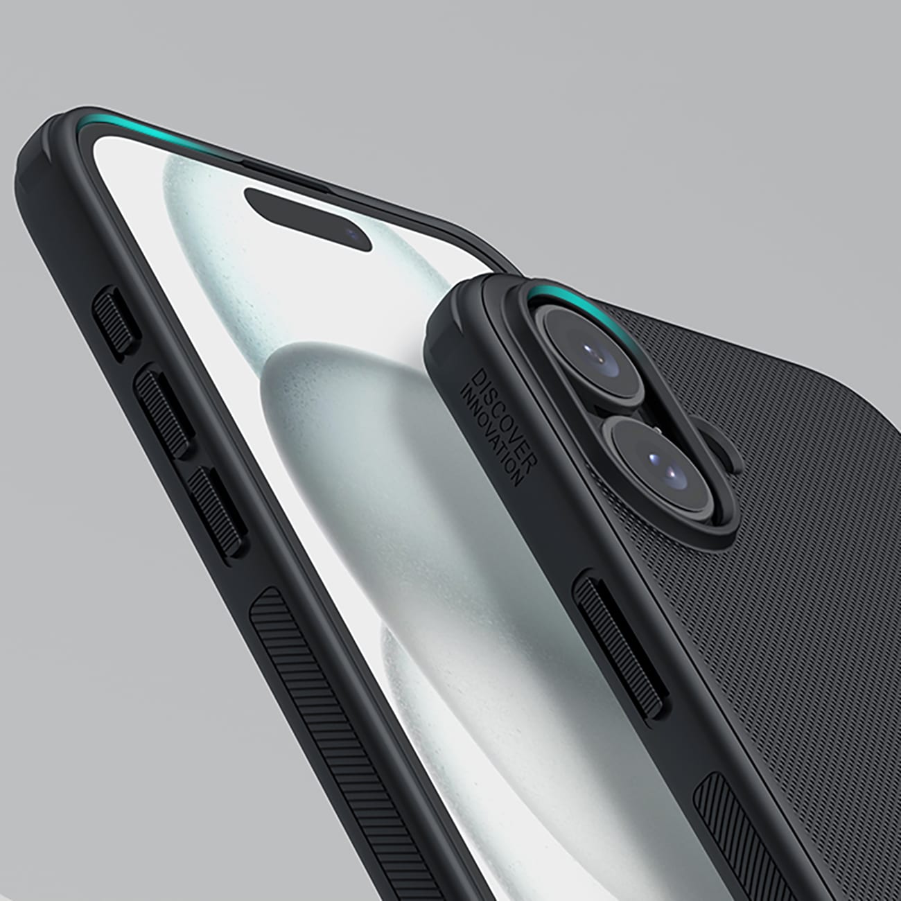 Nillkin Super Frosted Shield Pro magnetisk etui for iPhone 16 - svart