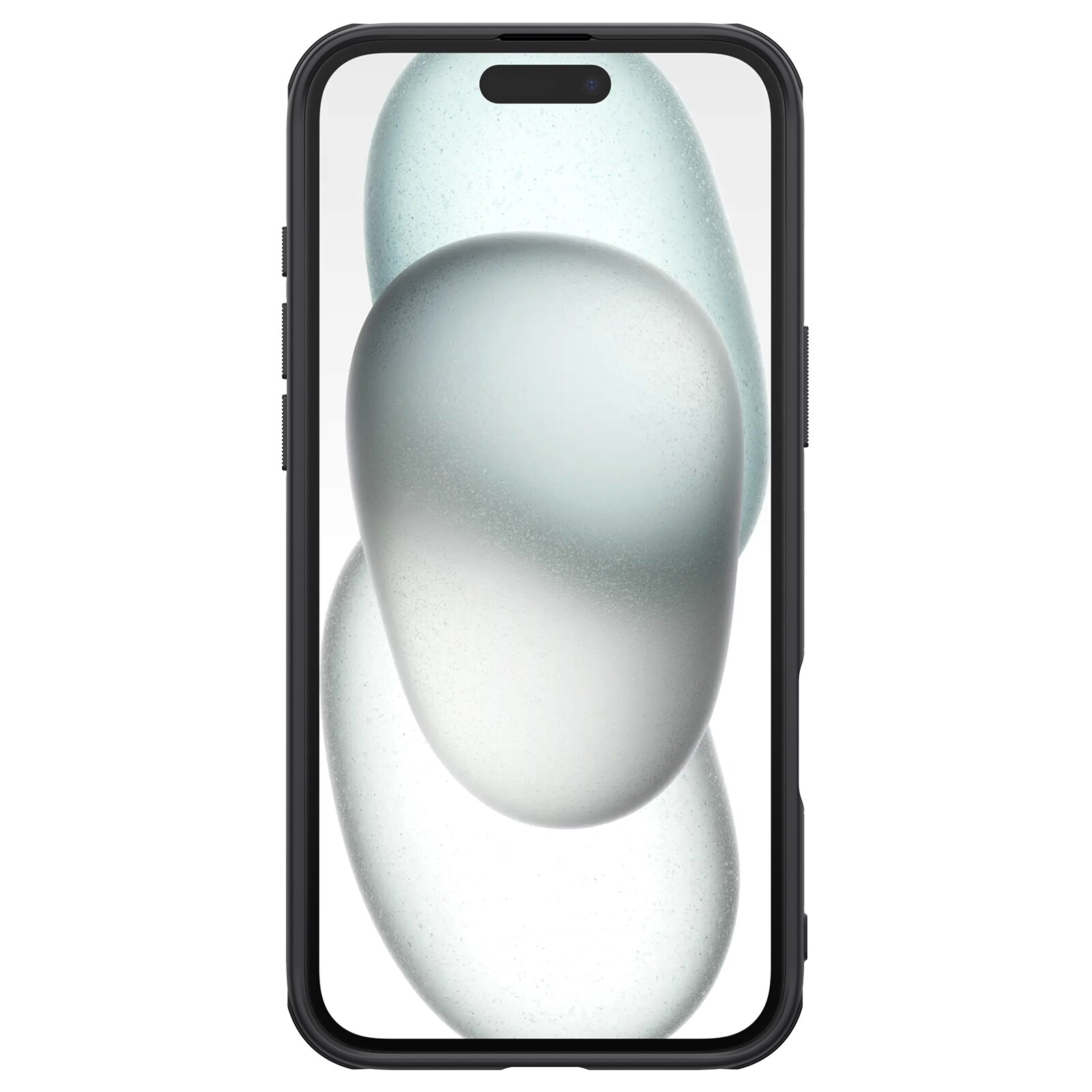Nillkin Super Frosted Shield Pro magnetisk etui for iPhone 16 - svart