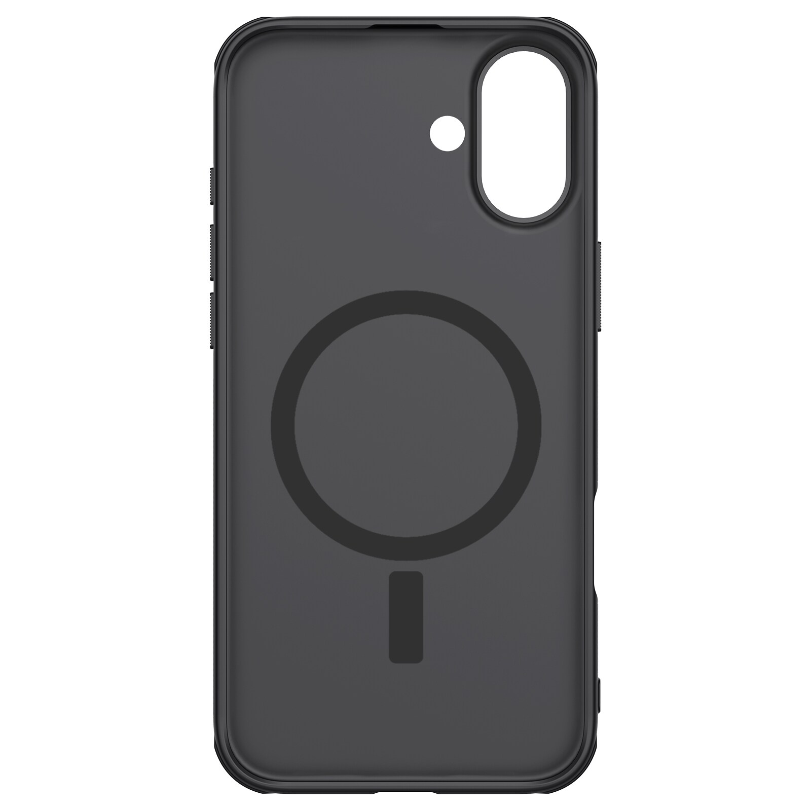 Nillkin Super Frosted Shield Pro magnetisk etui for iPhone 16 - svart
