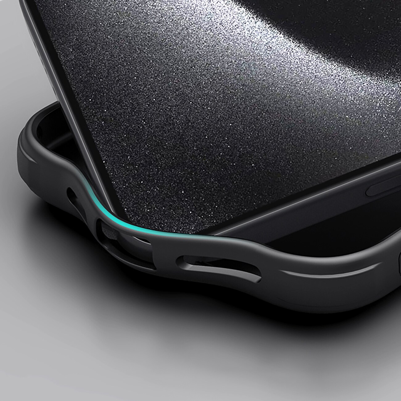 Nillkin Super Frosted Shield Pro-etui for iPhone 16 Pro - svart