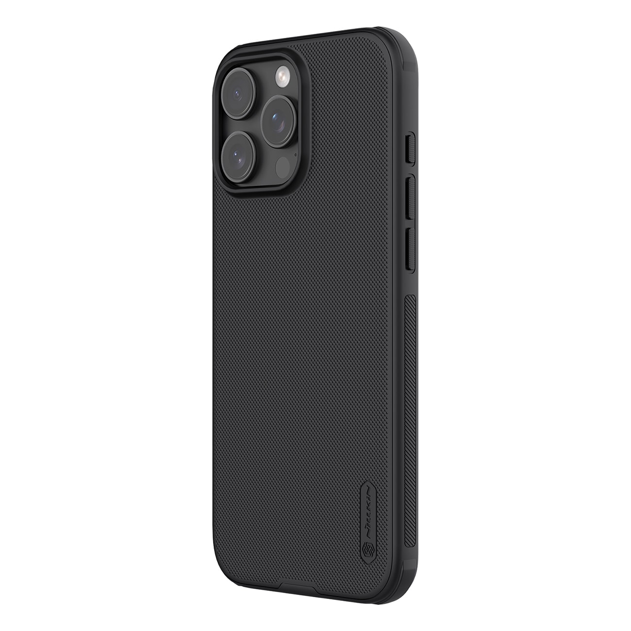 Nillkin Super Frosted Shield Pro-etui for iPhone 16 Pro - svart