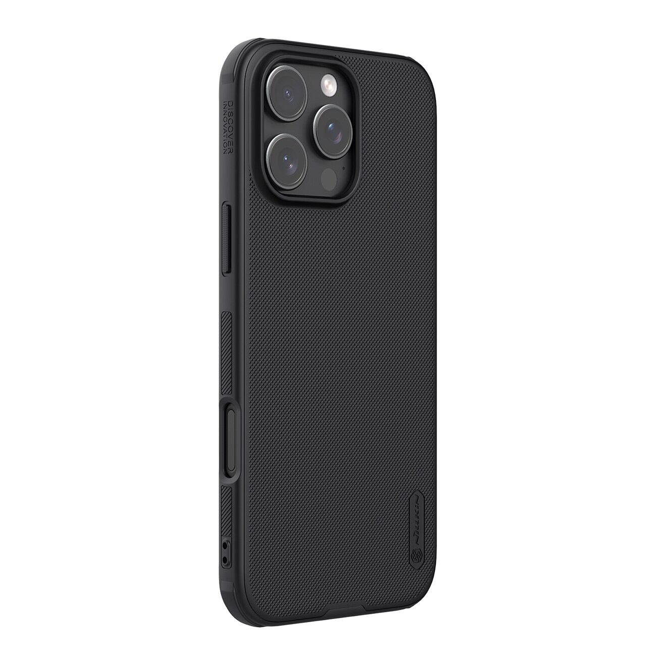 Nillkin Super Frosted Shield Pro-etui for iPhone 16 Pro - svart