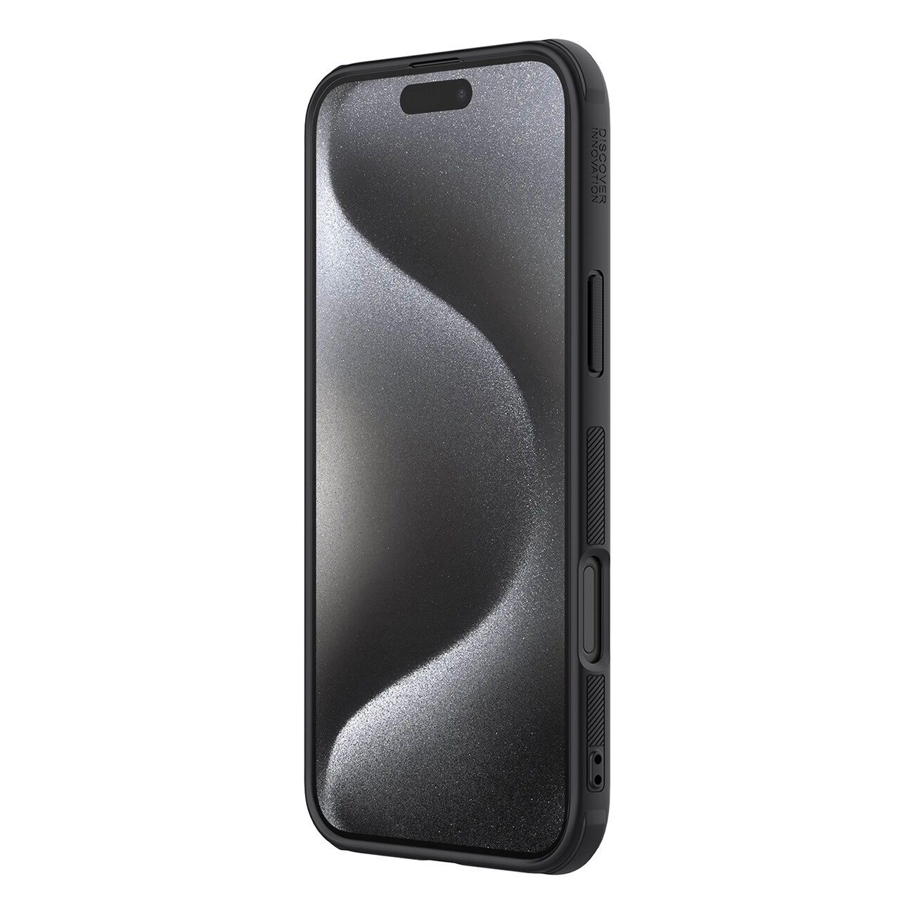 Nillkin Super Frosted Shield Pro-etui for iPhone 16 Pro - svart