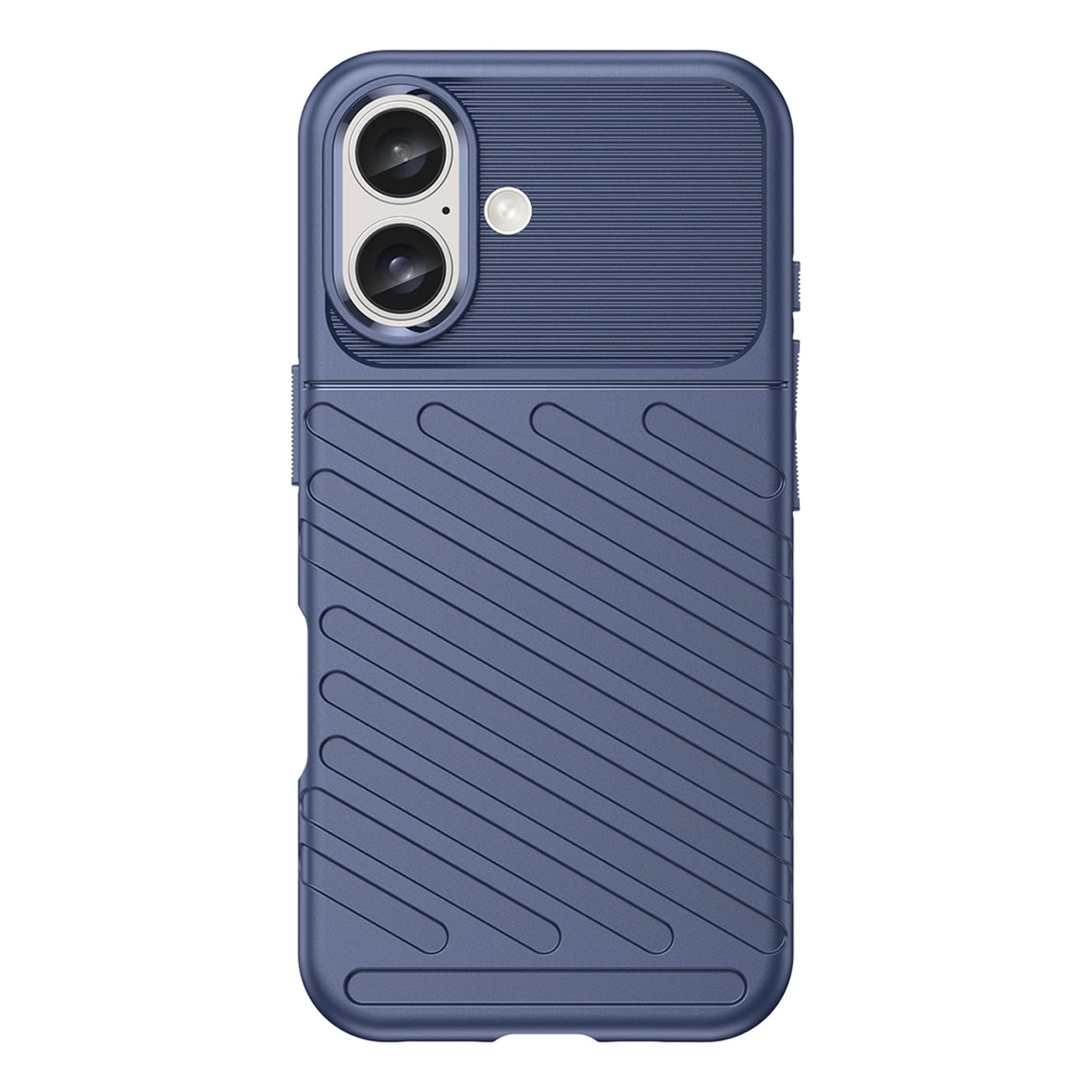 Thunder Case for iPhone 16 Silikonveske - blå