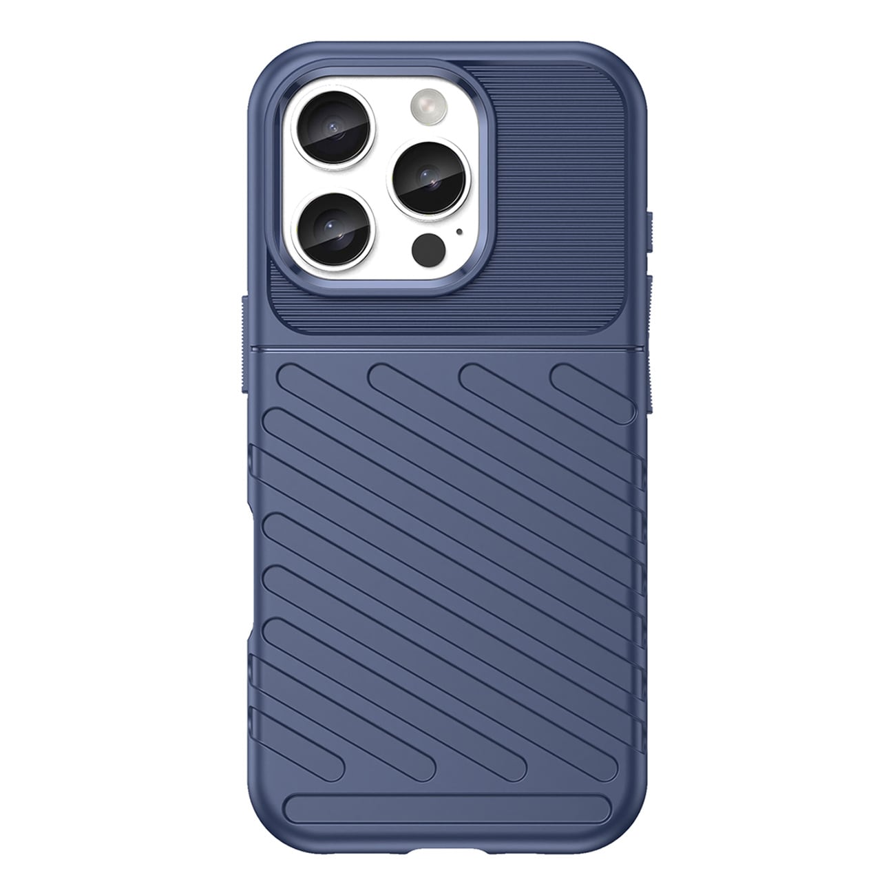 Thunder Case for iPhone 16 Pro Max silikonveske - blå