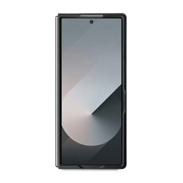 DKNY rutete mønster trykt striper etui for Samsung Galaxy Z Fold 6 - svart