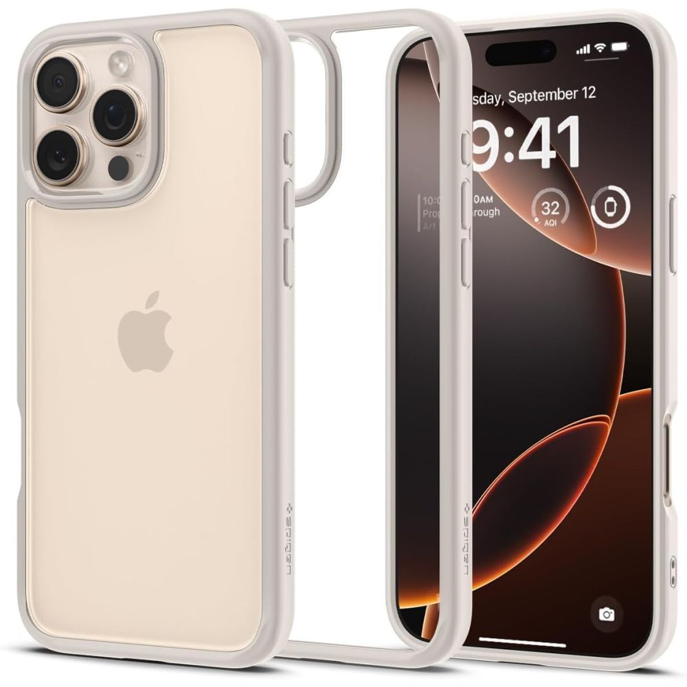 Spigen Ultra Hybrid-etui for iPhone 16 Pro Max - titan